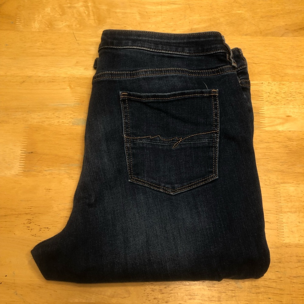 NY&CO Soho Curvy Bootcut Jeans 14 Tall Long